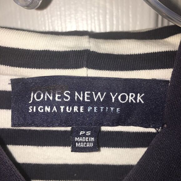 JONES New York navy blue sailor hoodie - Picture 5 of 6